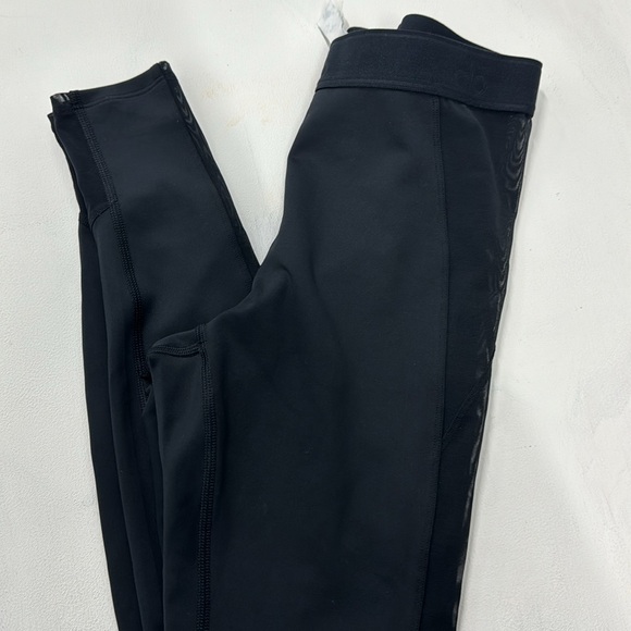 Alo Yoga High Waisted Leggings with Mesh Side Panel - Small P - Picture 5 of 12